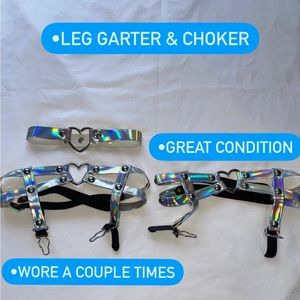 Leg garter from IHEARTRAVES
